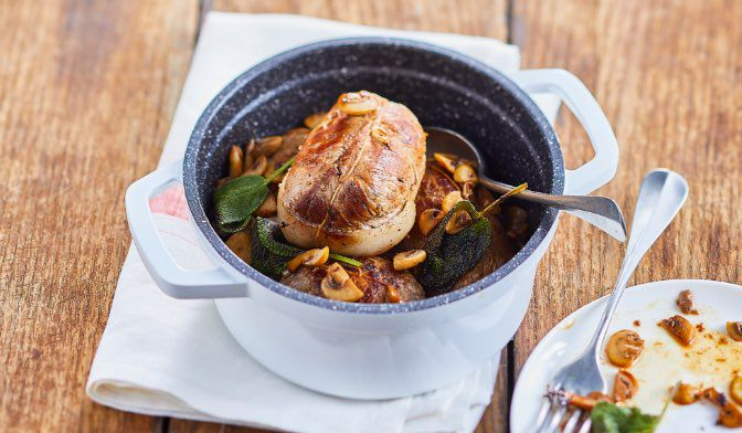 Paupiettes de veau champignons petits pois Paupiettes de veau champignons petits pois